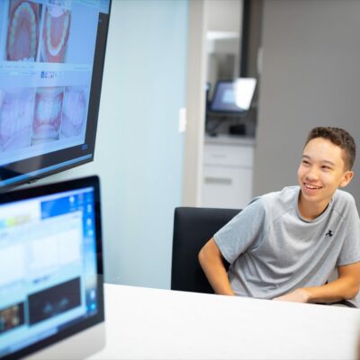 Hentscher Johnson Orthodontics Columbia Illinois Patient Candids 42 400x400 - Sports Safety: Can You Wear a Mouth Guard With Braces?