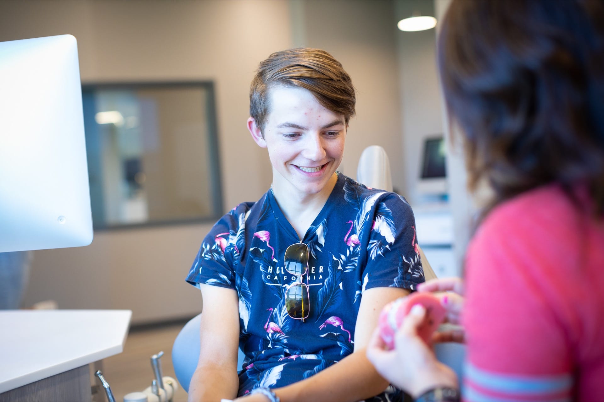 Water Flosser or Dental Floss: Which One Helps You More? Hentscher Johnson Orthodontics Columbia Illinois Patient Candids 60 - Water Flosser or Dental Floss: Which One Helps You More?