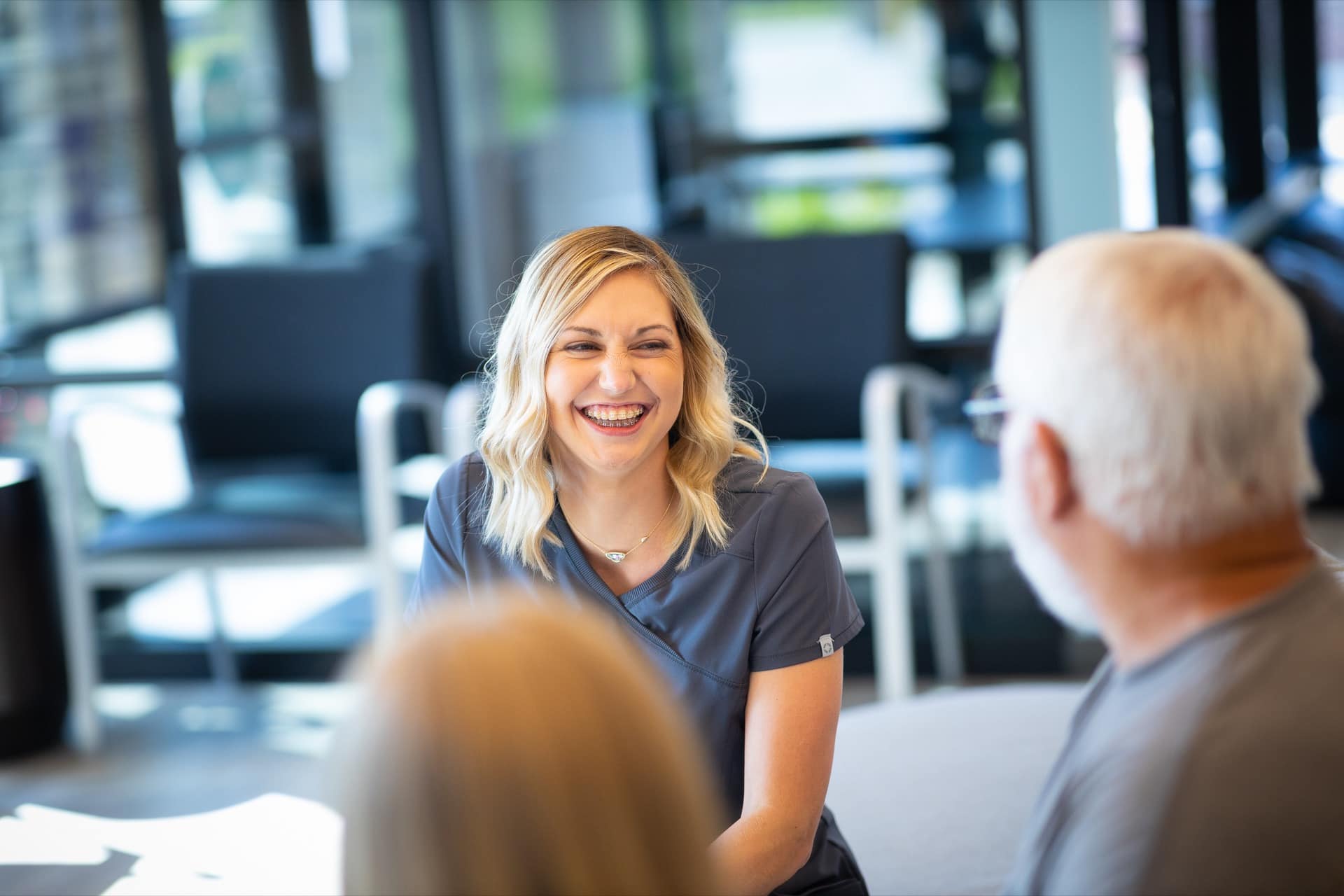 How Do the Types of Retainers Keep My Smile Beautiful? Hentscher Johnson Orthodontics Columbia Illinois Staff Candids 206 - How Do the Types of Retainers Keep My Smile Beautiful?